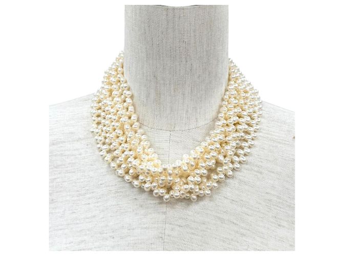 Autre Marque Collana Torsade Paloma Picasso in perle e argento 925 Tiffany & Co. - vista 3