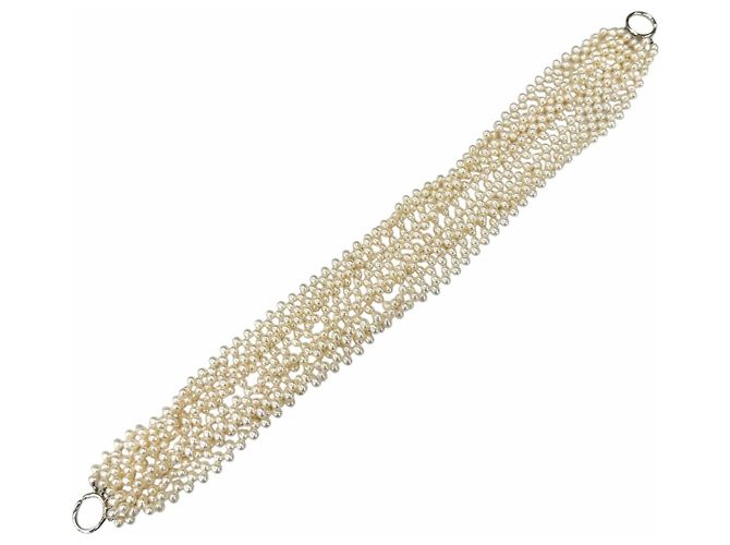 Autre Marque Collana Torsade Paloma Picasso in perle e argento 925 Tiffany & Co. - vista 5