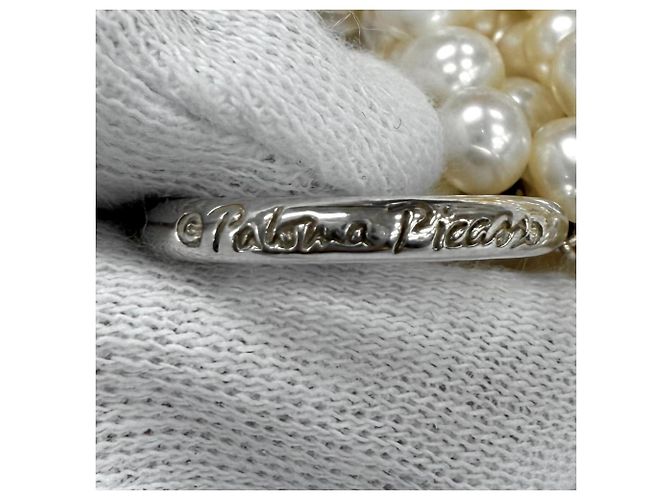 Autre Marque Collana Torsade Paloma Picasso in perle e argento 925 Tiffany & Co. - vista 9