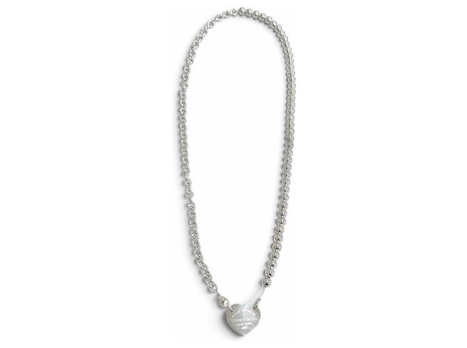 Autre Marque Collana lunga Wrap Tiffany Return to HardWear con ciondolo a cuore - vista 4