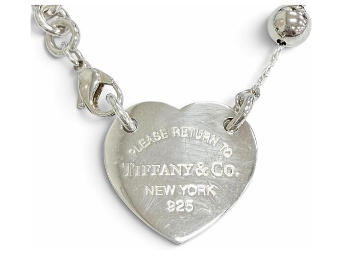 Autre Marque Collana lunga Wrap Tiffany Return to HardWear con ciondolo a cuore - vista 5