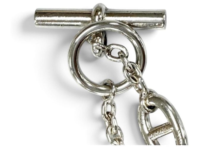 Hermès Hermes Modelo 2023 AG925 Chaine d'Ancre Farandole Long Necklace - vista 7