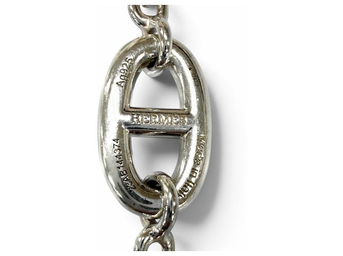 Hermès Hermes Modelo 2023 AG925 Chaine d'Ancre Farandole Long Necklace - vista 9