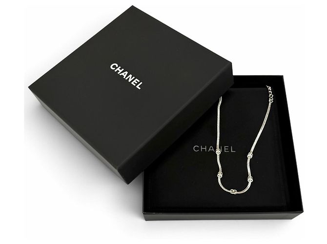 CHANEL A25V Coco Mark Chain Halskette Choker - Ansicht 2