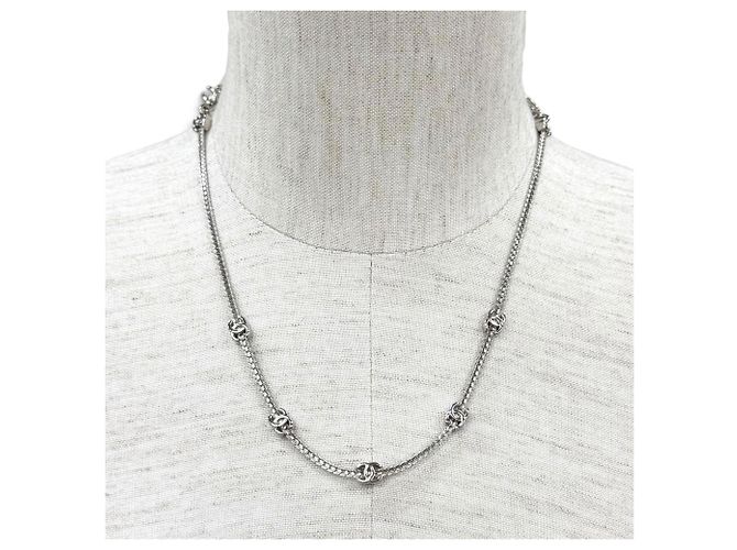 CHANEL A25V Coco Mark Chain Halskette Choker - Ansicht 3