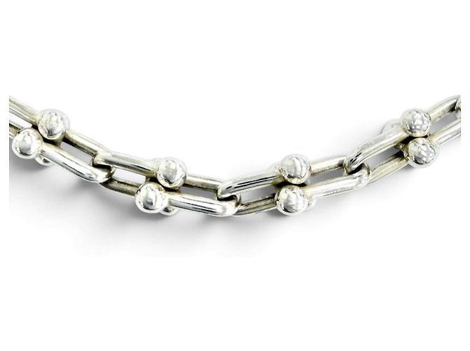 Autre Marque Pulseira de Pingentes Tiffany HardWear Microlink - vista 3