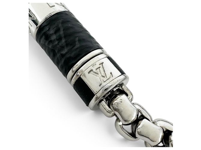 Louis Vuitton Armband mit silbernen Anhängern - Ansicht 7