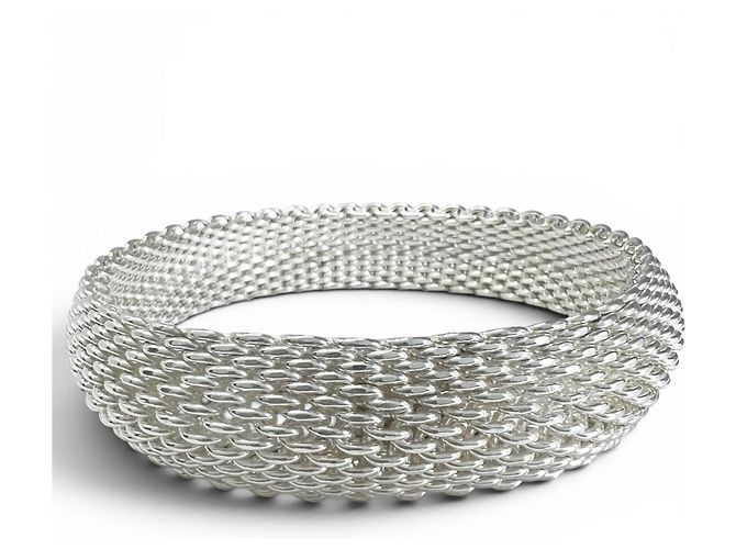 Autre Marque Bracciale con charm Somerset in argento Tiffany & Co. - vista 3