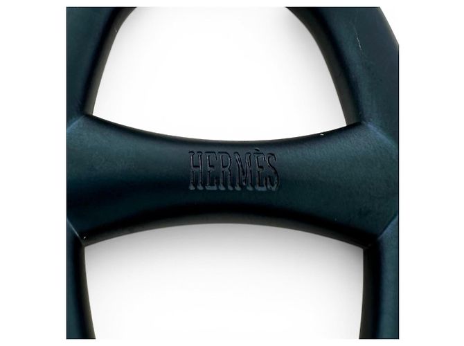 Ring Hermès Anillo para pañuelo Hermes Navy Metal Chaine d'Ancre - vista 4