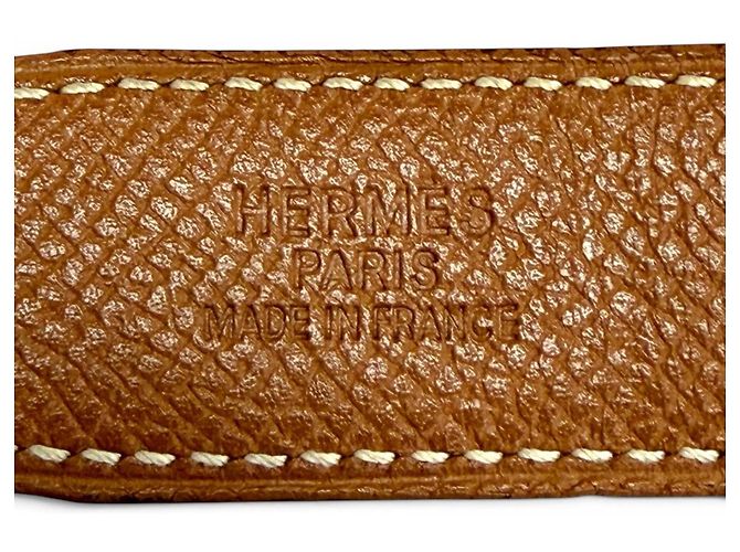 Constance Hermès Hermes Vintage 1999 Ledergürtel - Ansicht 11