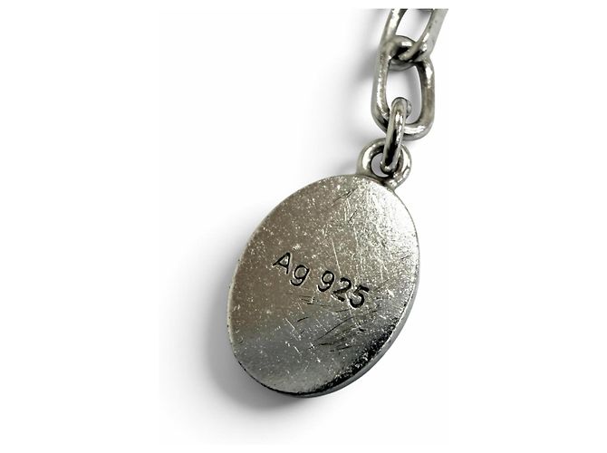 Christian Dior Bracciale con charm Dior Homme in argento 925 - vista 5