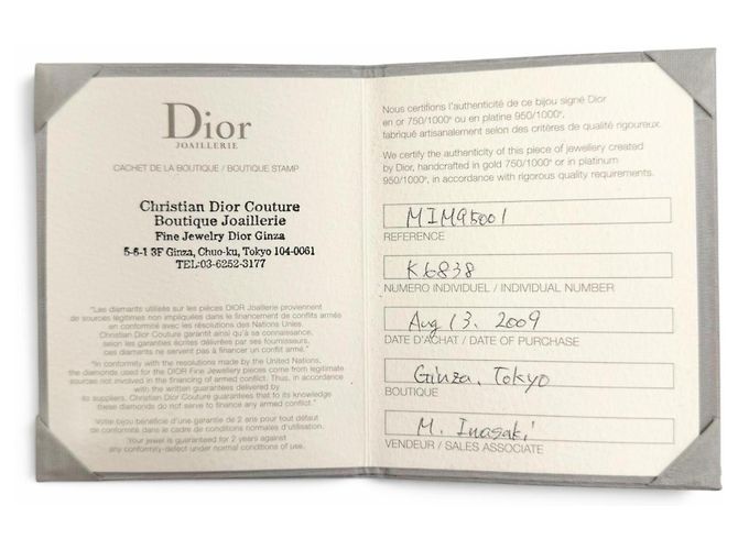 Christian Dior MIM95001 Collana Mimi Oui Diamanti - vista 10