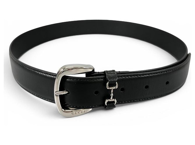 Cinturón de piel Gucci con hebilla Horsebit - vista 2