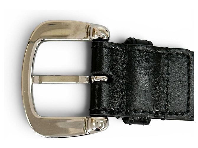 Cinturón de piel Gucci con hebilla Horsebit - vista 6