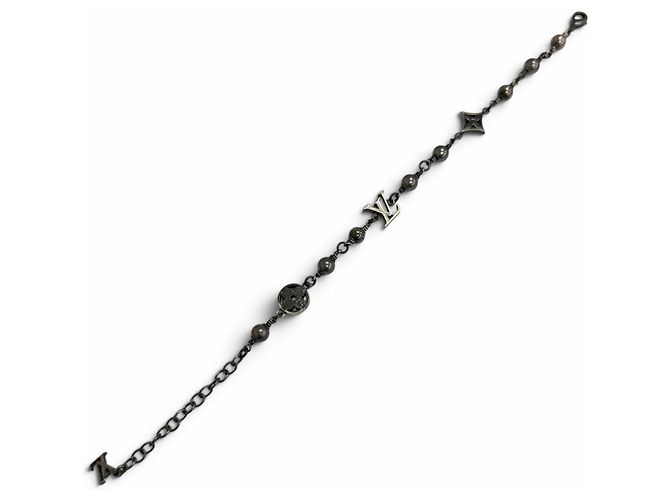 Pulseira com Pingente Gunmetal Louis Vuitton - vista 3