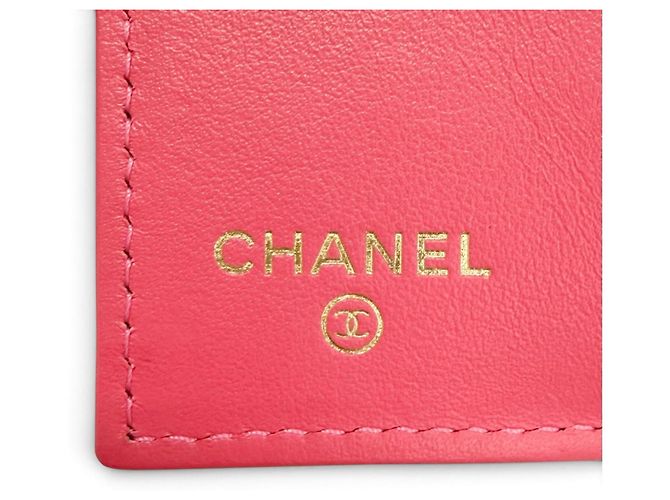 Timeless Chanel Black Grained Calfskin Tri-fold Wallet - view 9