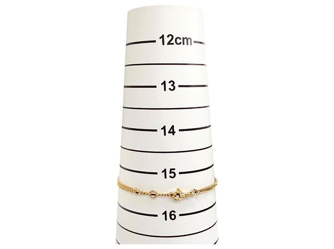 Céline Bracelet chaîne double avec breloque Maillon Triomphe Celine - vue 7