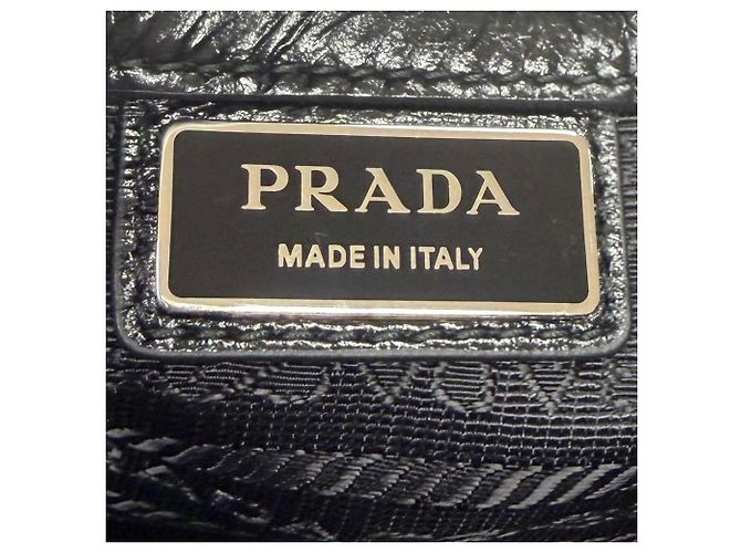 Prada 2VD073 Soft Looks Leather Triangle Logo Shoulder Bag - view 9