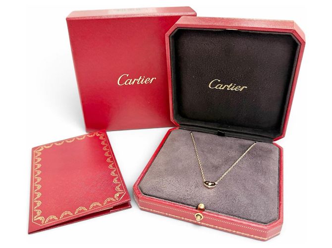 Collana Cartier in oro rosa 18K e diamanti - vista 2