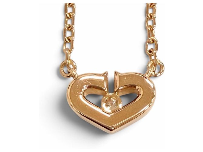 Collana Cartier in oro rosa 18K e diamanti - vista 5