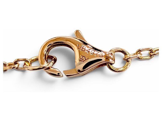 Collana Cartier in oro rosa 18K e diamanti - vista 8