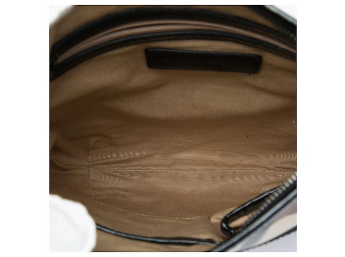 Borsa a tracolla Burberry Beige Supernova Check Coated Canvas Dryden - vista 4