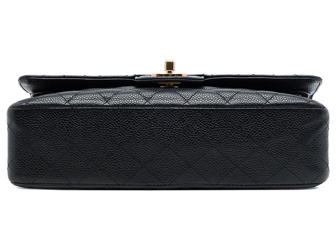 Chanel Black Medium Classic Caviar Double Flap - Ansicht 3