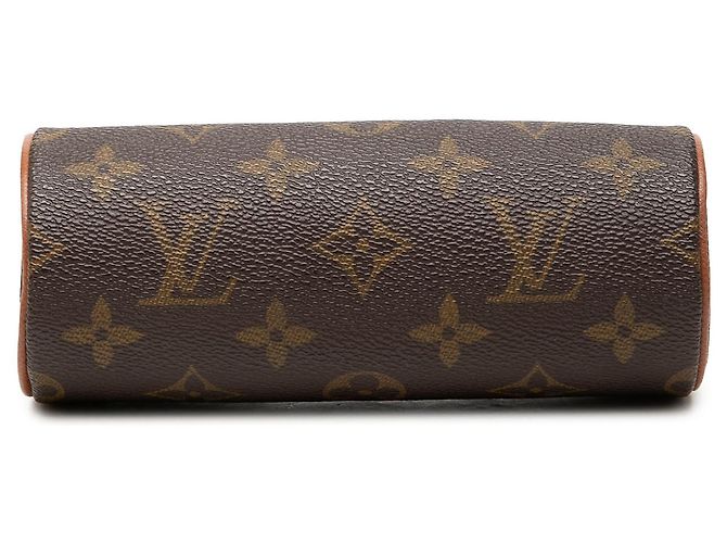 Louis Vuitton Brown Monogram Papillon Pochette - vista 3