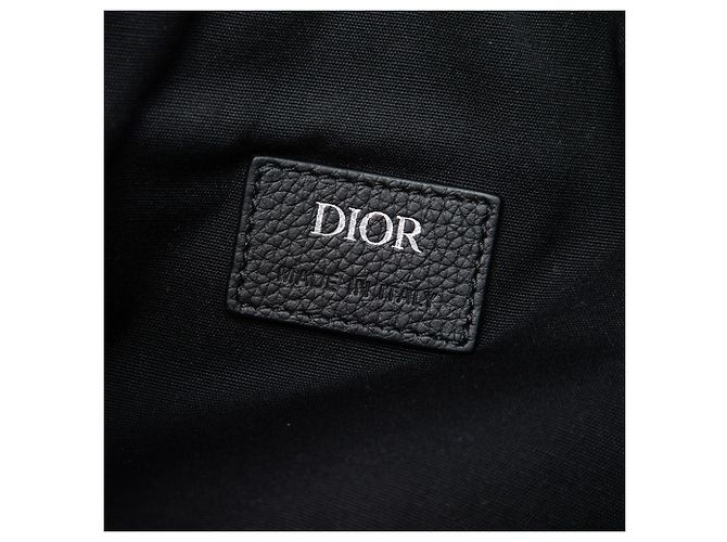 Dior Saddle Crossbody aus blauer Oblique Canvas - Ansicht 5