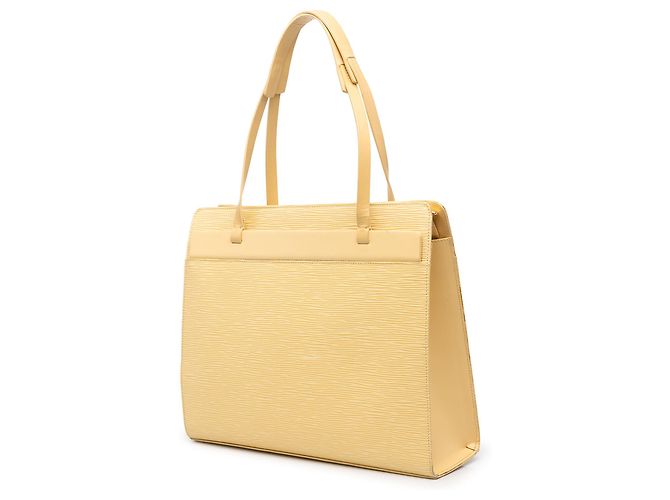 Louis Vuitton Yellow Epi Croisette PM - vista 2