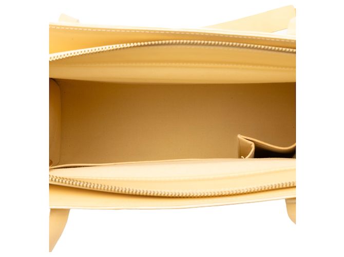 Louis Vuitton Yellow Epi Croisette PM - vista 4