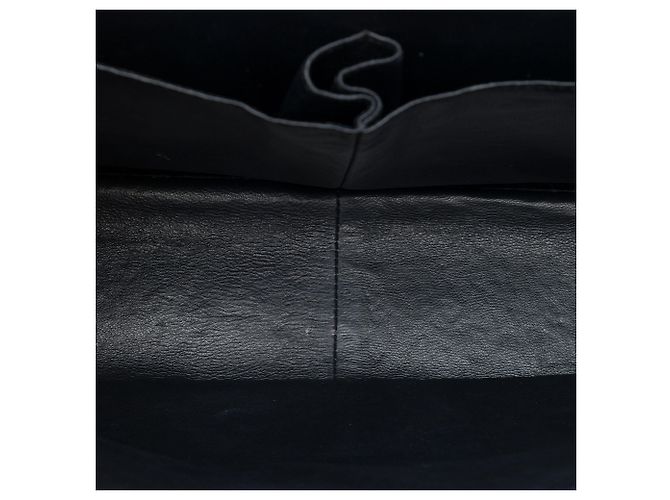 Chanel Black Jumbo Classic Patent Double Flap - Ansicht 4