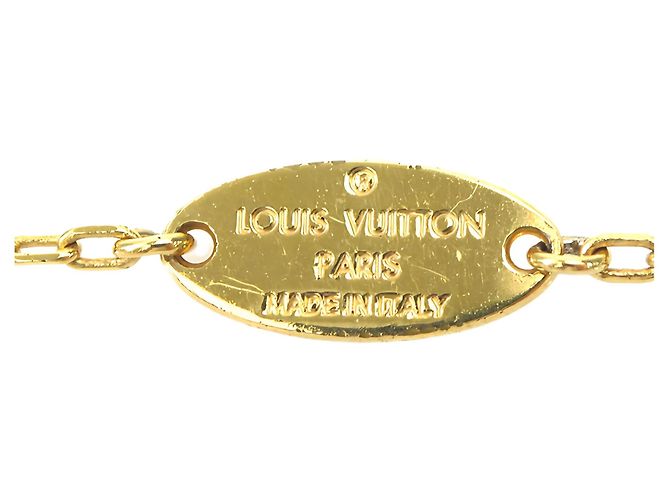 Louis Vuitton Collana Fall in Love Pendente Placcato Oro Gold - vista 3