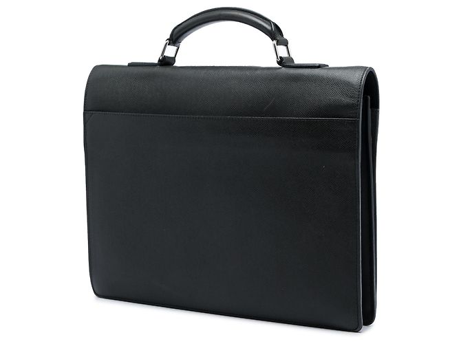 Louis Vuitton Black Taiga Neo Robusto 1 Briefcase - Ansicht 2