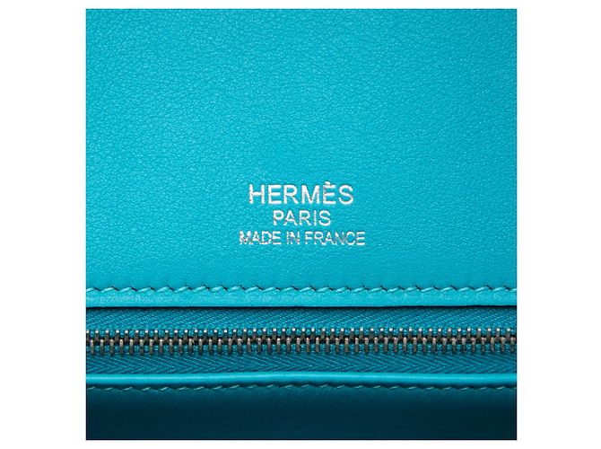 Hermès Blue Togo and Swift Ghillies Birkin Retourne 35 - vista 5