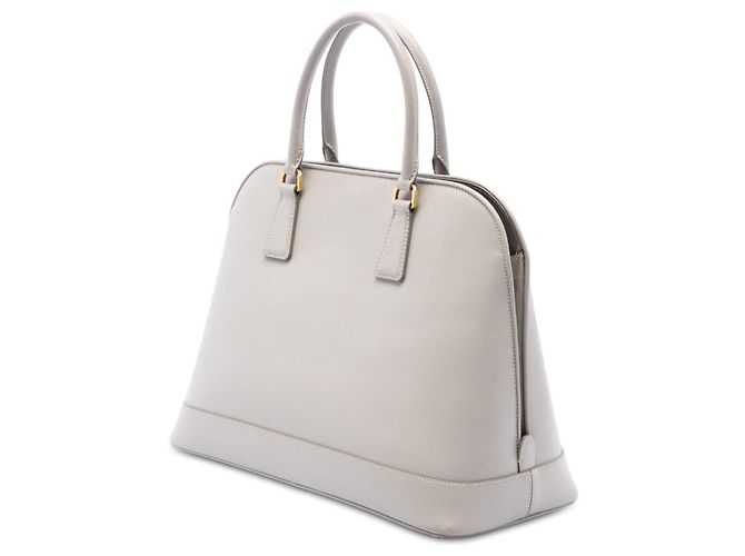 Bolso Prada White Large Saffiano Lux Open Promenade Satchel - vista 2
