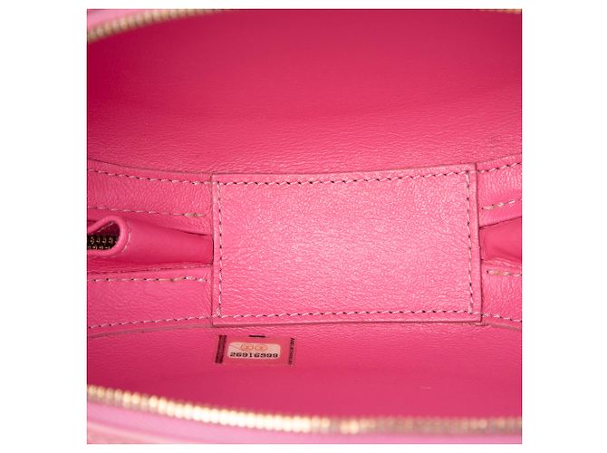 Borsa da sera La Pausa in vitello con cuciture chevron rosa Chanel - vista 4