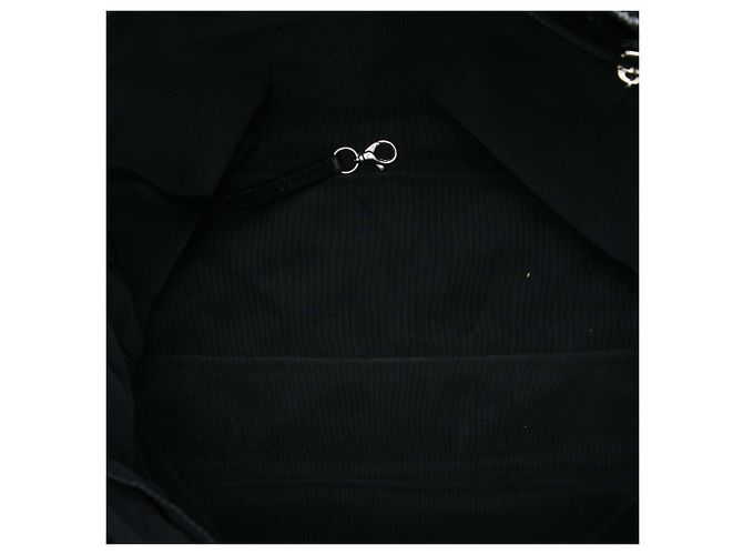 Bolso Tote Chanel Black Large Quilted Patent Chic and Glitter - vista 4