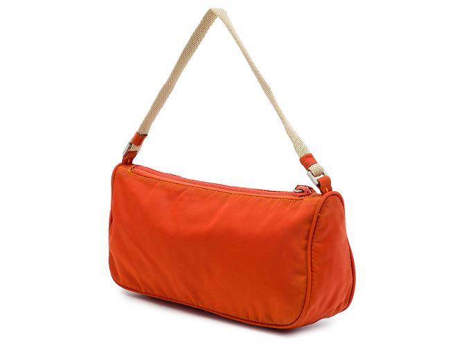 Pochette Prada em Tessuto Laranja - vista 2