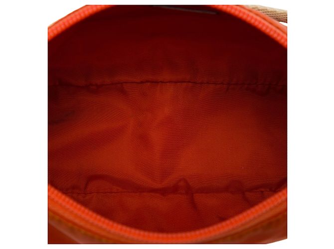 Pochette Prada em Tessuto Laranja - vista 4