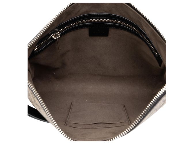 Clutch Gucci Beige GG Supreme - vista 4