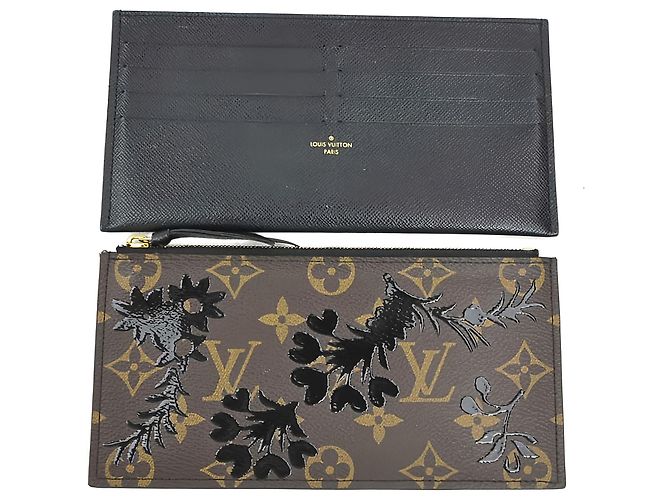 Louis Vuitton Brown Monogram Blossom Pochette Felicie - vista 14