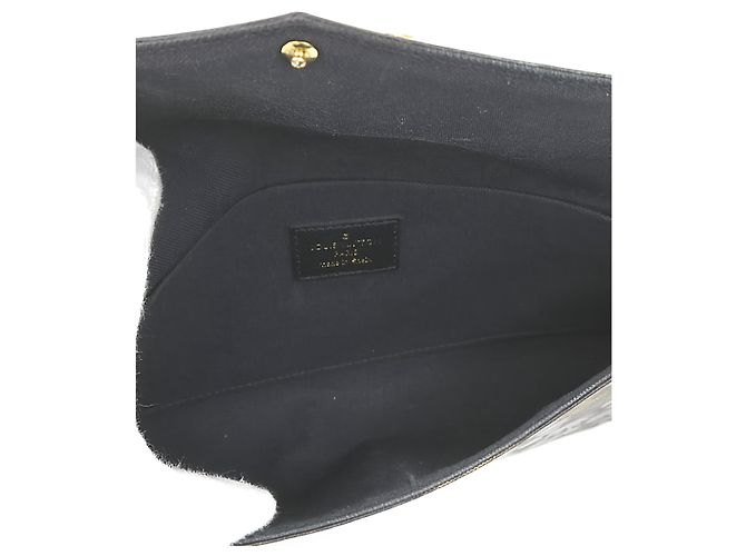 Louis Vuitton Brown Monogram Blossom Pochette Felicie - vista 4