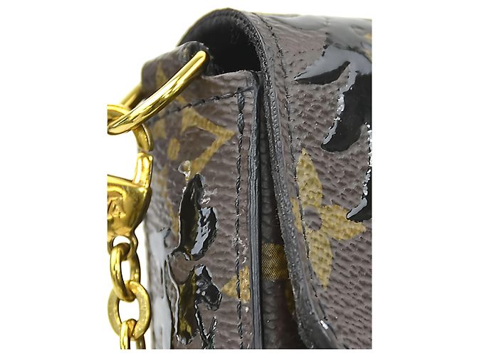 Louis Vuitton Brown Monogram Blossom Pochette Felicie - vista 7