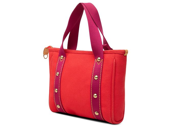 Louis Vuitton Red Antigua Cabas PM - vista 2