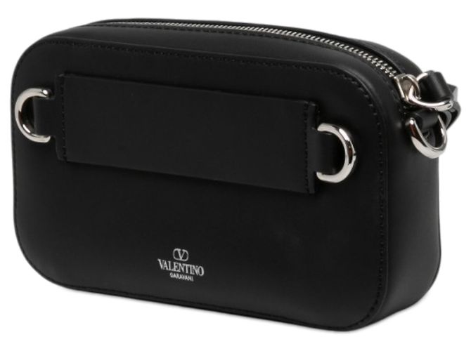 Borsa camera convertibile VLTN Valentino in pelle nera - vista 2