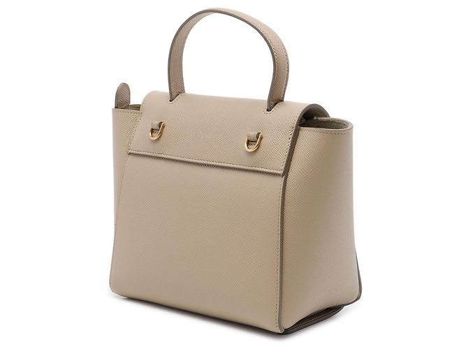 Belt Bag Céline Bolso cinturón Celine Nano de piel de ternera granulada Beige - vista 2