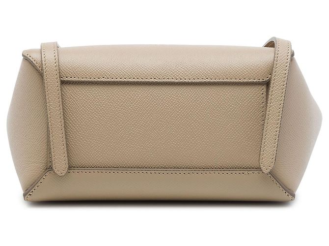 Belt Bag Céline Bolso cinturón Celine Nano de piel de ternera granulada Beige - vista 3