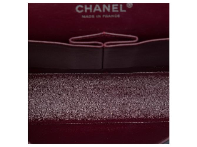 Chanel Black Medium Classic Lambskin Double Flap - vista 4