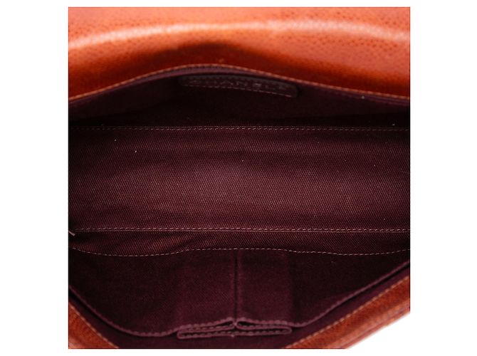 Chanel Brown Medium Quilted Glazed Caviar Crave Flap - Ansicht 4